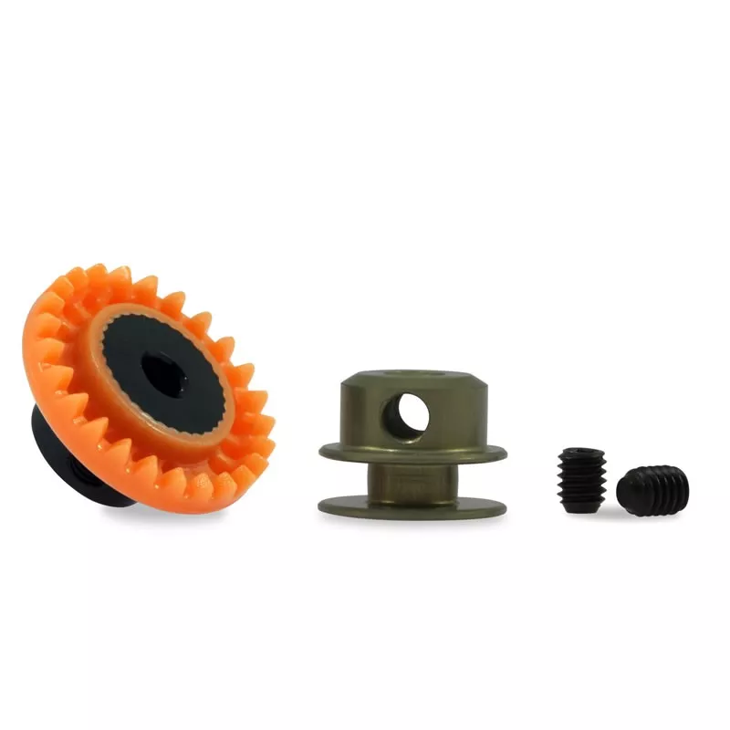 Scaleauto SC-1111R Nylon sprocket 25th M50 with M2.5 screw for 3/32 axle