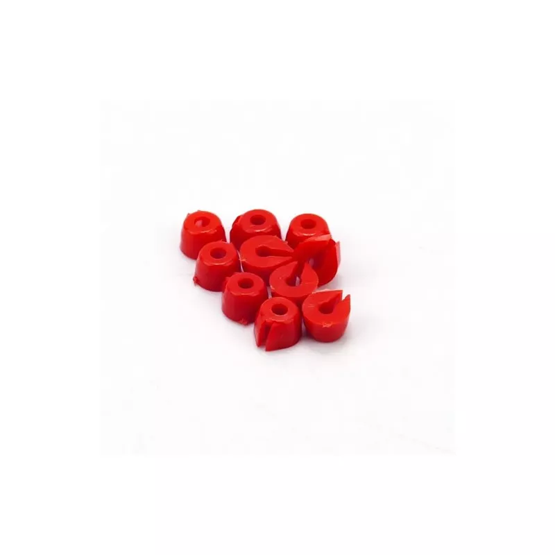 NSR - Plots plastique rouge pour support moteur - 4876