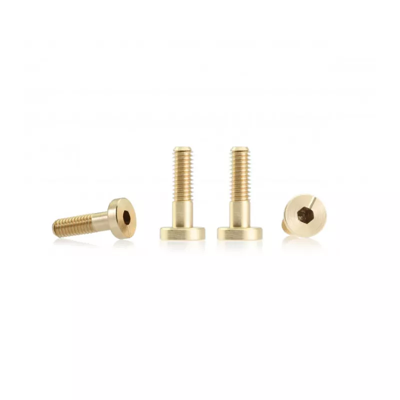 BRM S-133 B2 Metric brass screw sink head 4.25mm x 9.2mm LONG
