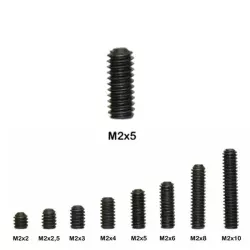 Sloting Plus Vis hexagonal M2 (0.90) - 5mm - SP152304