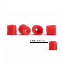 BRM S-013RC rubber covers for body posts H2.0mm, anti vibration