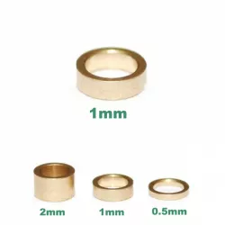 Sloting Plus SP062203 Spacer Bronze 1mm for axle 2.38 mm (3/32)