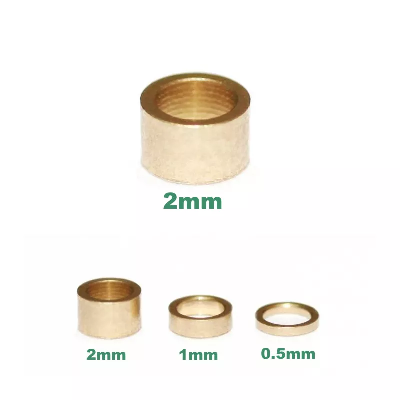 Sloting Plus - Cales en bronze de 2mm d'épaisseur pour axe 2.38mm - SP062205