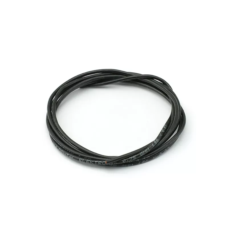 NSR 4826EVO - 1MT silicone 0.75QMM extra flex motor wire external diam 1.8mm