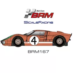 BRM167 GT40 mkII N°4 – 24 H Le Mans 1966
