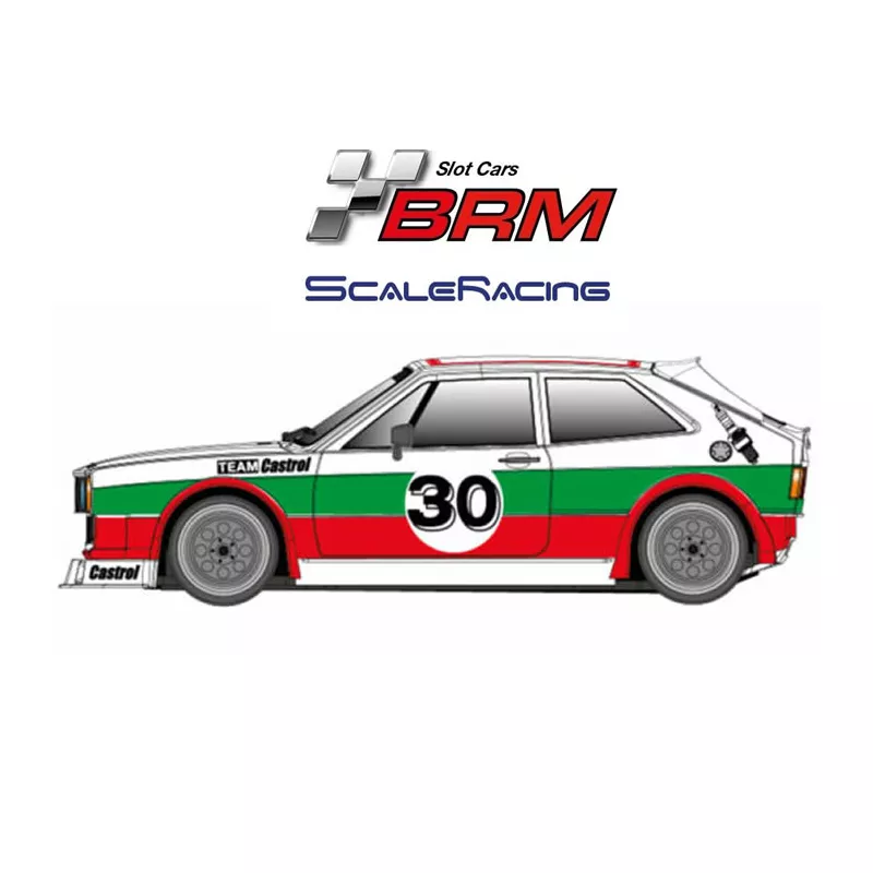 BRM – VW Scirocco – Castrol n.30 – DM Danish Championship 1977 – BRM178