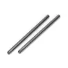 Brm Slot S-012AT Axles Diam 3mm x 60mm Tempered Steel